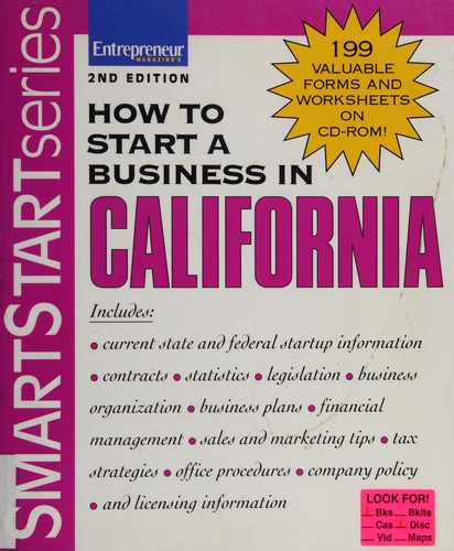 Cover for How to start a business in California.