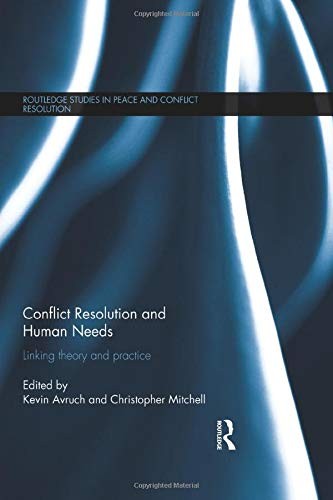 Cover for Conflict Resolution and Human Needs