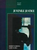 Cover for Juvenile justice