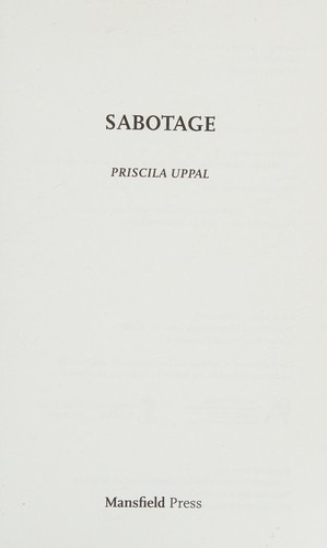 Cover for Sabotage