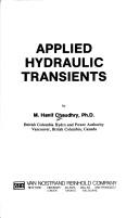 Cover for Applied hydraulic transients