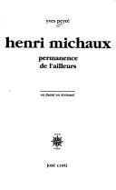 Cover for Henri Michaux