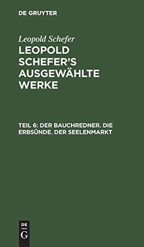 Cover for Der Bauchredner. Die Erbsünde. Der Seelenmarkt