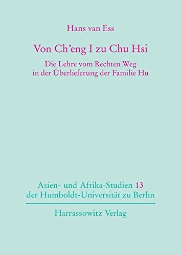 Cover for Von Ch'eng I zu Chu Hsi