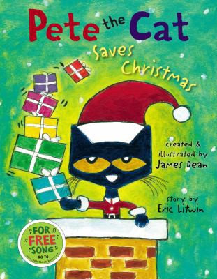 Cover for Pete the Cat Saves Christmas