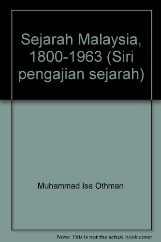 Cover for Sejarah Malaysia, 1800-1963