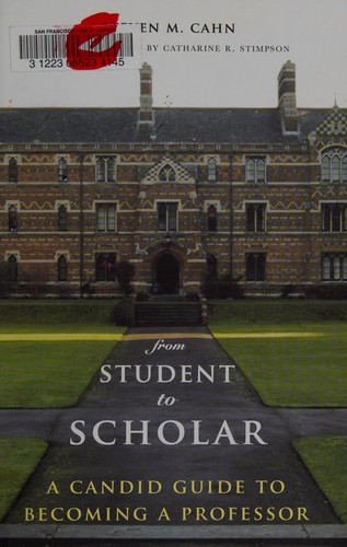 Cover for From student to scholar