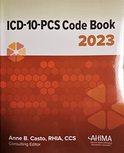 Cover for ICD-10-PCS Code Book, 2023