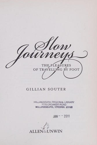 Cover for Slow Journeys