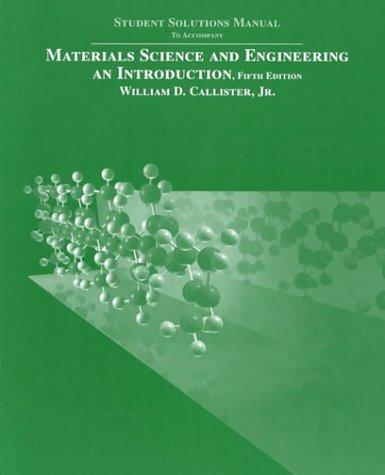 Cover for Materials Science and Engineering