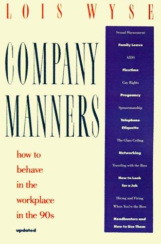 Cover for Company manners