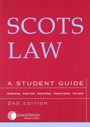 Cover for Scots law