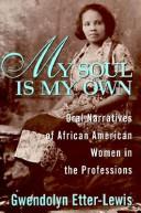 Cover for My soul is my own