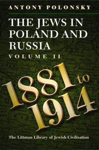 Cover for Jews in Poland and Russia, 1881 to 1914