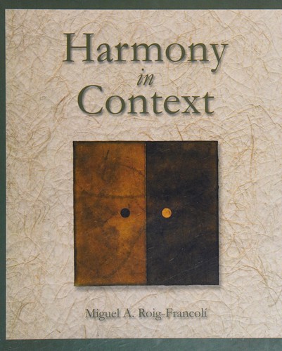 Cover for Harmony Context+ Audio CD