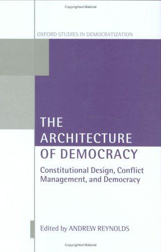 Cover for The Architecture of Democracy