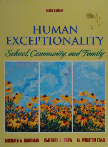 Cover for Human Exceptionality