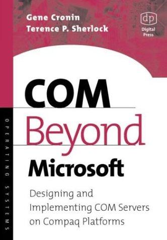 Cover for COM Beyond Microsoft Designing