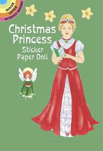 Cover for Christmas Princess Sticker Paper Doll