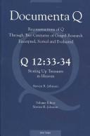 Cover for Q 12:33-34