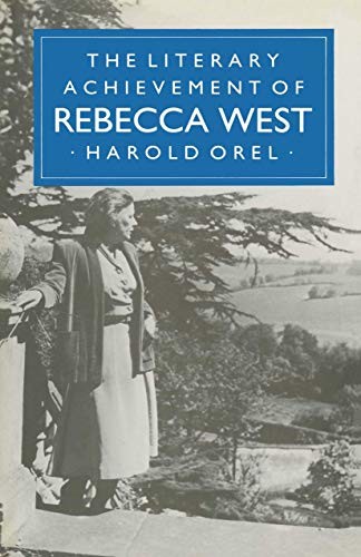 Cover for The Literary Achievement of Rebecca West