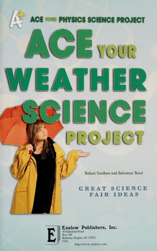 Cover for Ace your weather science project