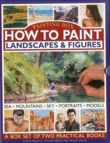 Cover for Painting Box - How to Paint Landscapes and Figures