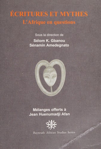 Cover for Écritures et mythes
