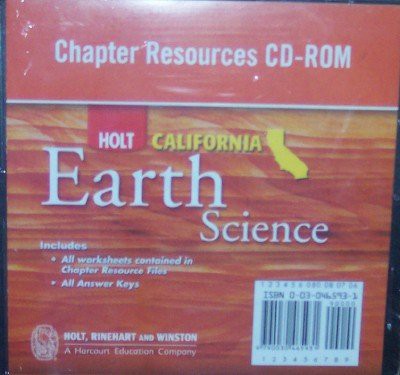 Cover for Chapter Res CD-R Cal Sci 2007 Earth