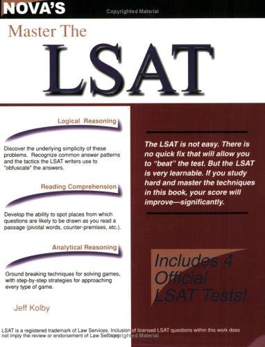 Cover for Master the LSAT