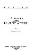 Cover for L' étranger dans la Grèce antique