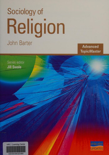 Cover for Sociology of religion