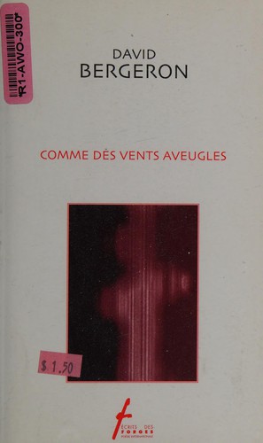Cover for Comme des vents aveugles