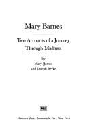Cover for Mary Barnes: two accounts of a journey through madness