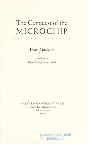 Cover for The conquest of the microchip