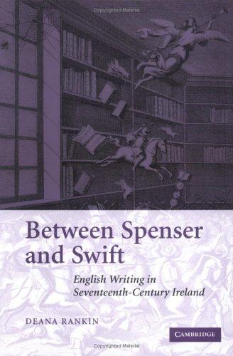 Cover for Between Spenser and Swift