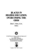 Cover for Blacks in higher education