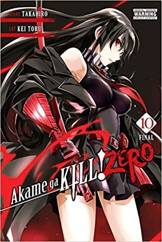Cover for Akame ga kill! Zero. 10