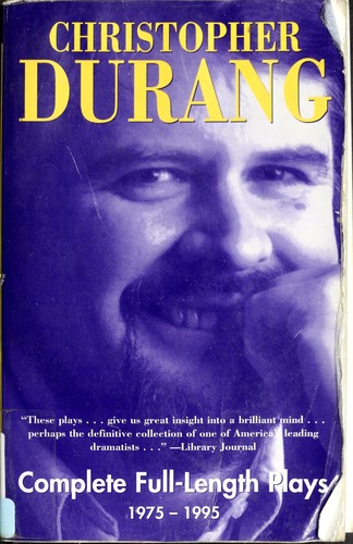 Cover for Christopher Durang