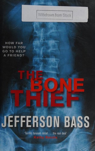 Cover for The bone thief