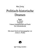 Cover for Politisch-historische Dramen
