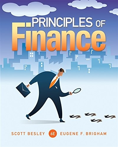 Cover for Principles of Finance