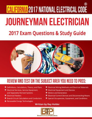 Cover for California 2017 Journeyman Electrician Study Guide