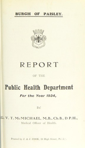 Cover for [Report 1934]