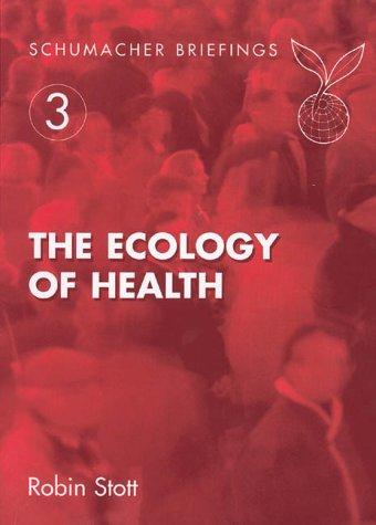 Cover for The ecology of health