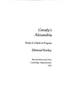 Cover for Cavafy's Alexandria