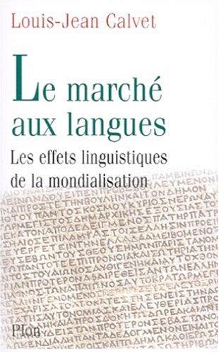 Cover for Le Marché aux langues 