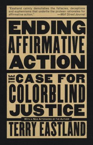 Cover for Ending affirmative action