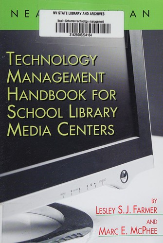 Cover for Neal-Schuman technology management handbook for school library media centers