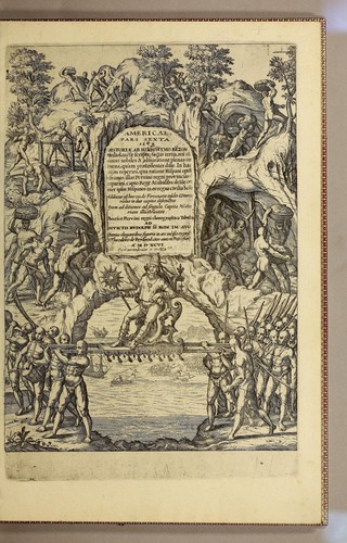 Cover for Americae pars sexta